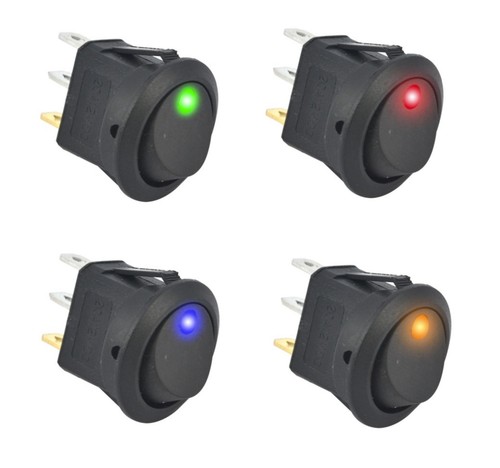 Interruttore luminoso led 12v - interruttore,
