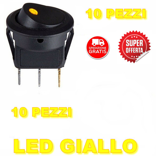 Interruttore luminoso led - x,