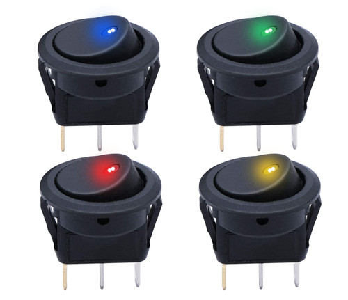 Interruttore luminoso led 12v - interruttore,
