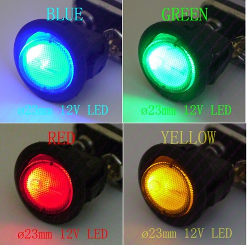 Interruttore luminoso led 12v - led,